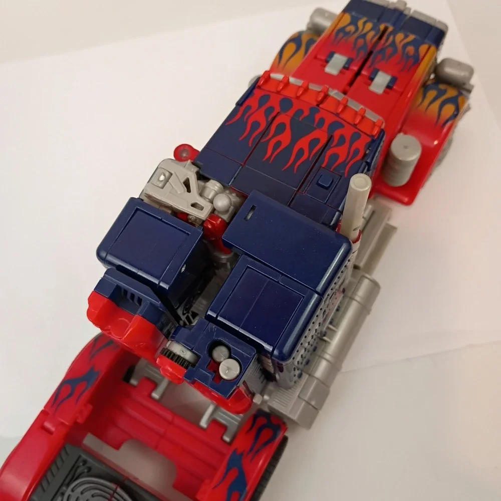Transformers 2007 Movie Leader Class Optimus Prime Incomplete Action Figure
